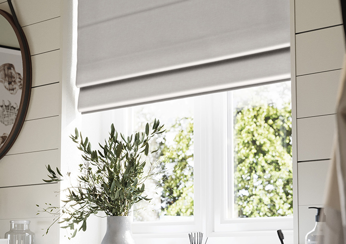 Norleigh, Silver - Twist&Fit Roman Blind - Image 5